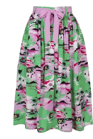 Hell Bunny Medium-lengte rok - Kai Skirt - XS tot XL - voor Vrouwen