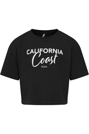 ONLY Longsleeve voor kinderen - Kogolivia Loose S/S State Top - voor Meisjes