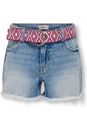 ONLY Shorts voor kinderen - Kogrobyn belt vintage DNM short - voor Meisjes