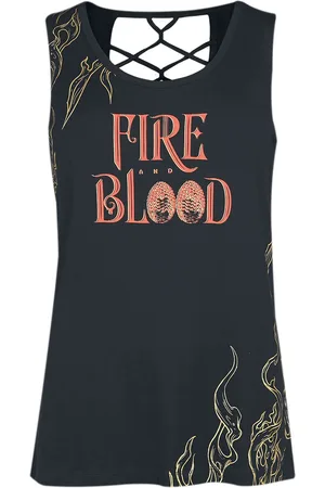 Game of Thrones Top - Fire And Blood - S tot XXL - voor Vrouwen