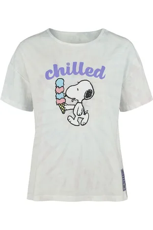 Peanuts T-shirt - Chilled - L tot XXL - voor Vrouwen