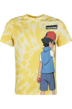 Pokemon Gaming T-shirt - Ash & Pikachu - S tot XL - voor Mannen