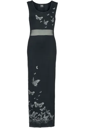 Alchemy Gothic Lange jurk - Moths Sky - M tot XXL - voor Vrouwen