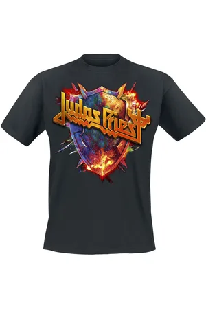 Judas Priest T-shirt - Shield Burst Logo - S tot 4XL - voor Mannen