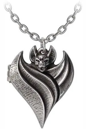 Alchemy Gothic Halsketting - Darken Heart Locket - voor Vrouwen