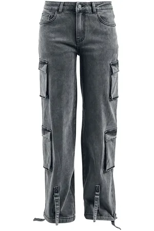 EMP Cargobroeken - Ladies Cargo Denim - W27L32 tot W30L32 - voor Vrouwen