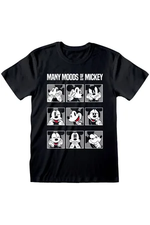 Mickey & Minnie Mouse Disney T-shirt - Many Moods of Mickey - S tot XXL - voor Mannen