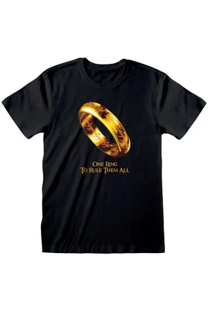Lord of the Rings T-shirt - One Ring To Rule Them All - S tot XXL - voor Mannen