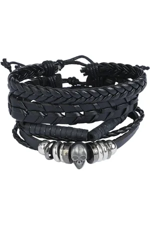 Rock Rebel Rock Armband Set - Totenkopf