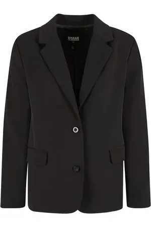 Urban classics Blazer - Ladies Long Blazer - XS tot L - voor Vrouwen