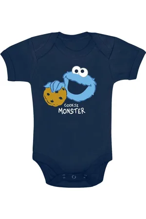 Sesamstraat Body voor babys - Cookie Monster - voor Jongens & meisjes