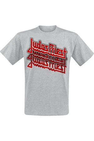 Judas Priest T-shirt - Logo Fading Repeat - S tot XXL - voor Mannen