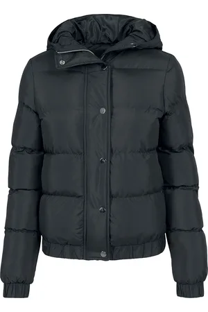 Urban classics Tussenseizoensjas - Ladies Hooded Puffer Jacket - XS tot L - voor Vrouwen