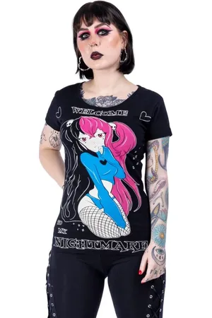 Cupcake Cult Anime T-shirt - Nightmare T - S tot XL - voor Vrouwen