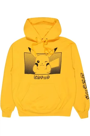 Pokemon Gaming Trui met capuchon - Pikachu Katakana - S tot XXL - voor Mannen