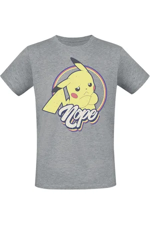 Pokemon Gaming T-shirt - Pikachu - Nope - S tot L - voor Mannen