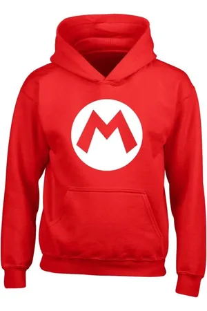 Super Mario Gaming Trui met capuchon voor kinderen - Mario Badge - voor Jongens & meisjes