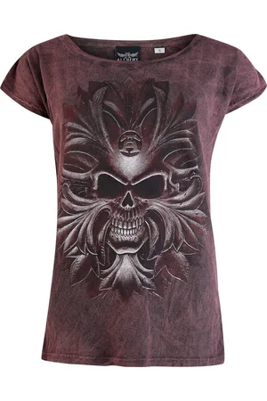 Alchemy Gothic T-shirt - Gothic Skull - S tot 4XL - voor Vrouwen