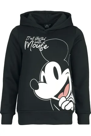 Mickey & Minnie Mouse Disney Trui met capuchon - Mickey Mouse - It all started with a mouse - S tot XXL - voor Vrouwen