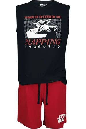 STAR WARS Disney Pyjama - Grogu - Would Rather Be Napping - S tot 3XL - voor Mannen