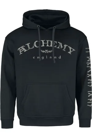 Alchemy Gothic Trui met capuchon - Dragon Skull Hoodie - S tot XXL - voor Mannen