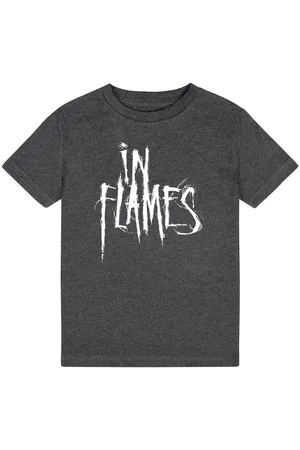 IN FLAMES T-shirt voor kinderen - Metal-Kids - Logo - voor Jongens & meisjes
