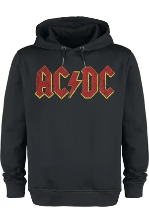 AC/DC Trui met capuchon - Amplified Collection - Logo Dark Night - XS tot XXL - voor Mannen