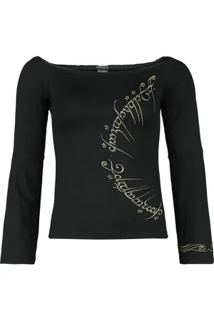 Lord of the Rings Shirt met lange mouwen - Ring Inscription - S tot XXL - voor Vrouwen