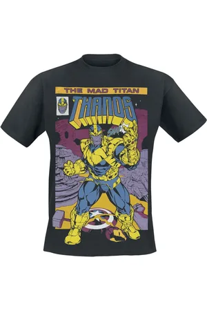Marvel Disney T-shirt - Avengers - Thanos Cover - S tot M - voor Mannen
