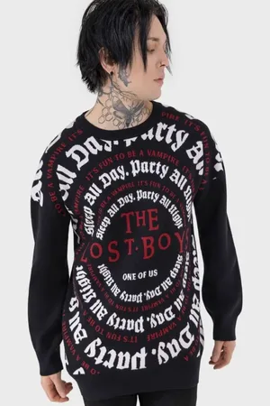 Killstar Sweatshirts - The Lost Boys - Party All Night Sweater - XS tot XXL - voor Mannen