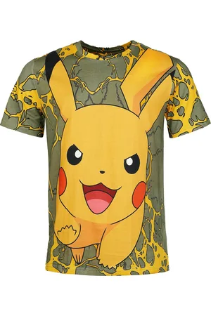 Pokemon Gaming T-shirt - Pikachu Lightning - S tot XXL - voor Mannen