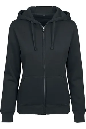Build Your Brand Vest met capuchon - Ladies Sweat Zip Hoody - S tot XXL - voor Vrouwen