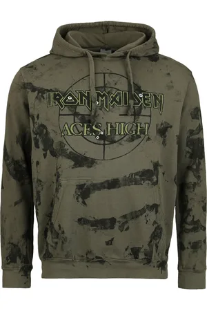 Iron Maiden Trui met capuchon - High Target - S tot XXL - voor Mannen