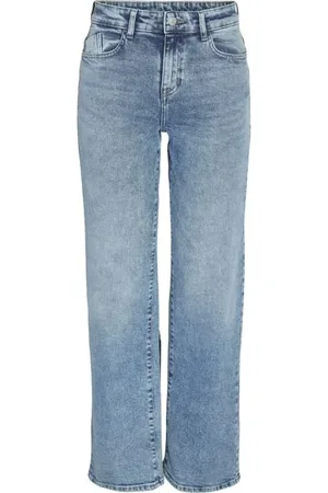 Noisy May Jeans - NMYOLANDA NW WIDE JEANS AZ236LB NOOS - W25L30 tot W31L32 - voor Vrouwen