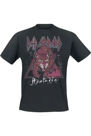 Def Leppard T-shirt - Hysteria Leopard - M tot 3XL - voor Mannen