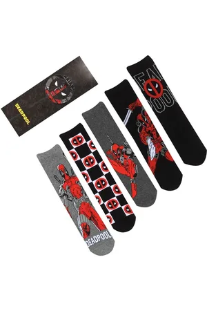 DEADPOOL Disney Sokken - Logo And Pose - S-M tot L-XL