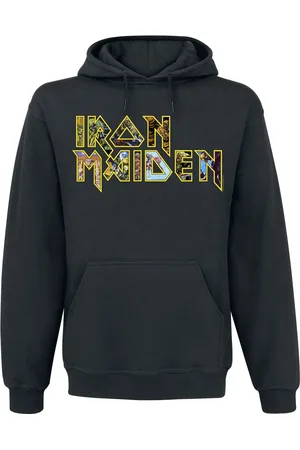 Iron Maiden Trui met capuchon - Eddies Logo - S tot 5XL - voor Mannen