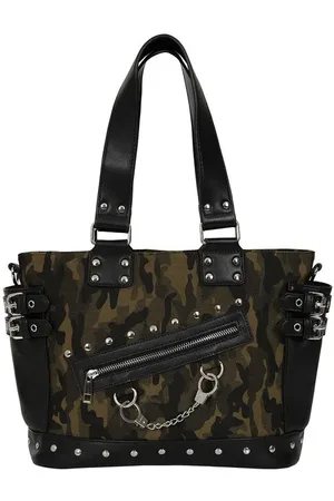 Banned Retro Gothic Handtas - Hellbound Wish Camo - voor Vrouwen