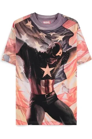 Marvel Disney T-shirt - Brave New World - - Flag - S tot XXL - voor Mannen