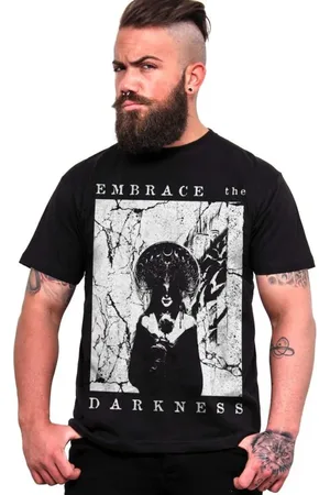 Alchemy Gothic T-shirt - Embrace Darkness mannen T-shirt - S tot 4XL - voor Mannen