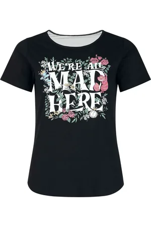 Alice in Wonderland Disney Jersey - We Are All Mad - S tot XXL - voor Vrouwen