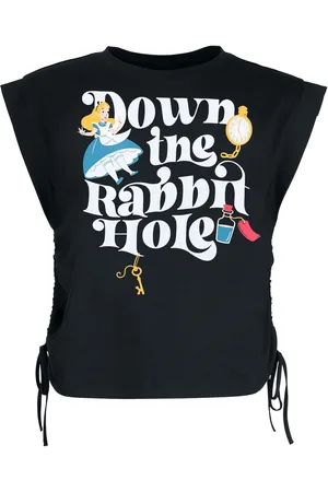 Alice in Wonderland Disney Top - Down The Rabbithole - S tot XXL - voor Vrouwen