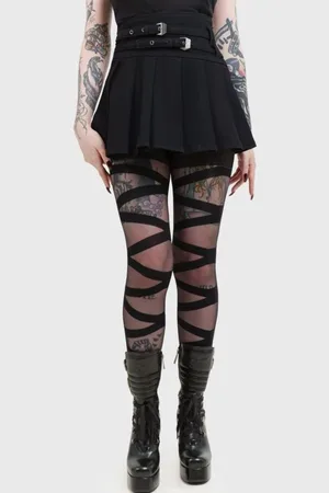 Killstar Gothic Korte rok - Heart Stealer Skirt - XS tot XXL - voor Vrouwen