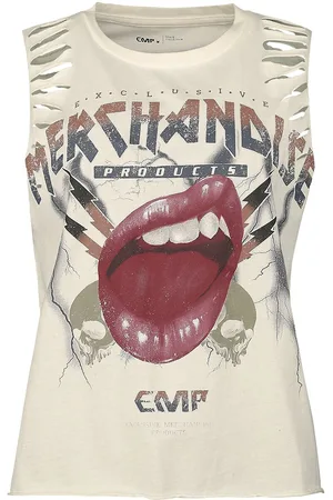 EMP Tanktop - Tank Top With Vintage Print - XS tot XXL - voor Vrouwen