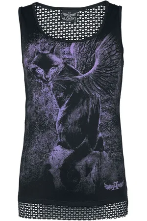 Alchemy Top - Starring Cat - S tot XXL - voor Vrouwen