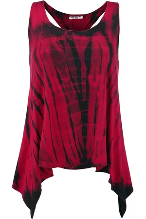 Innocent Top - Tye Knot Top Red Stripe - S tot XL - voor Vrouwen