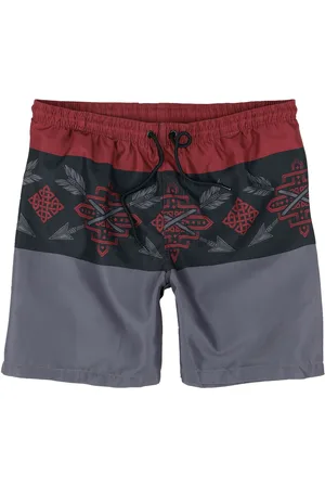 EMP Zwembroek - Tricolor Swim Shorts with Arrow Print - S tot XXL - voor Mannen