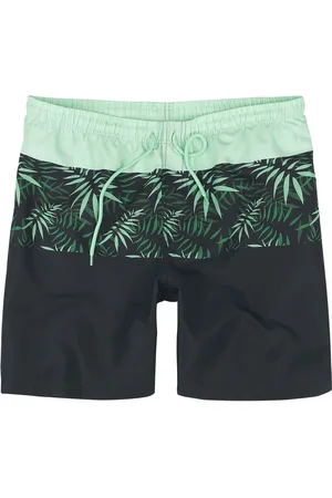 EMP Zwembroek - Swim Shorts With Palm Trees - S tot XXL - voor Mannen
