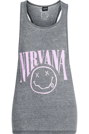 Nirvana Top - Curved Logo - XS tot L - voor Vrouwen