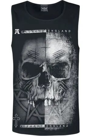 Alchemy Gothic Tanktop - Pencil Skulls - M tot XXL - voor Mannen